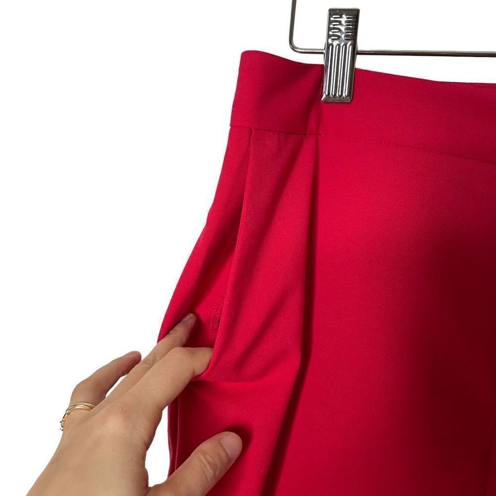 Zara Red Work Pants‎ - Picture 4 of 11